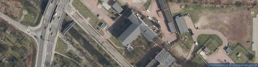 Zdjęcie satelitarne Wybrzeże Armii Krajowej ul.