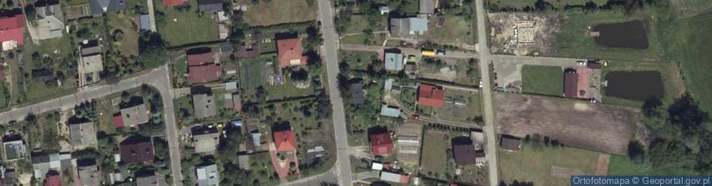 Zdjęcie satelitarne Wysockiej ul.