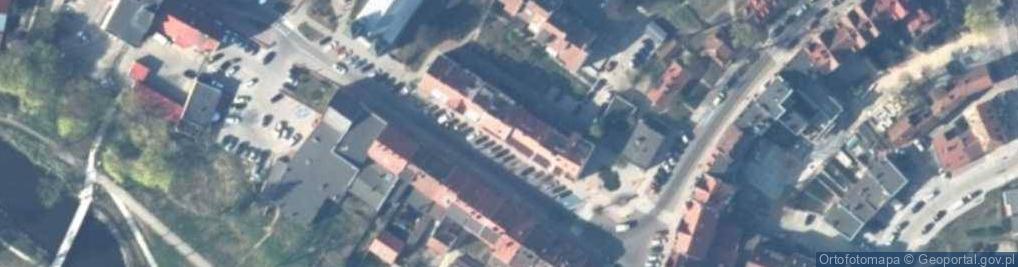 Zdjęcie satelitarne Wysokiej Bramy ul.