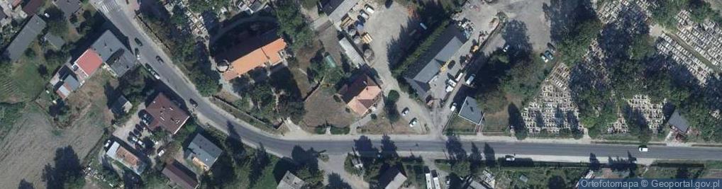 Zdjęcie satelitarne Wybudowanie Wąbrzeskie ul.