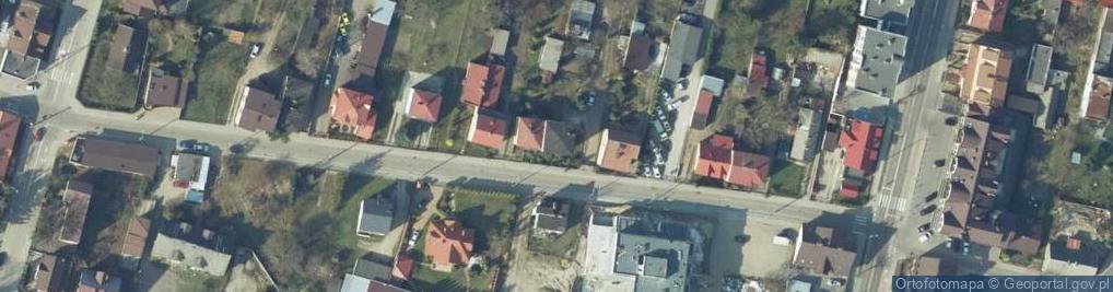 Zdjęcie satelitarne Wymyślin ul.
