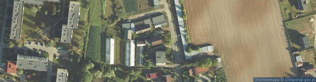 Zdjęcie satelitarne Wybudowanie Świerkówiec ul.