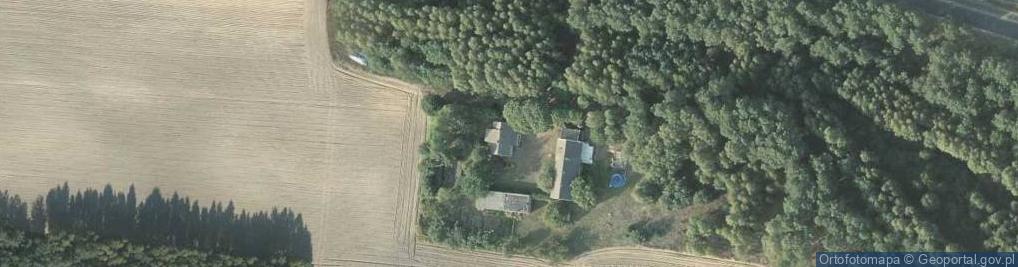 Zdjęcie satelitarne Wybudowanie Pod Miedzno ul.
