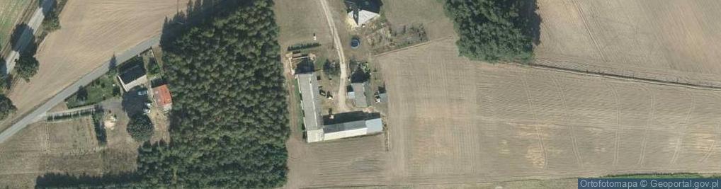 Zdjęcie satelitarne Wybudowanie Pod Starogard ul.