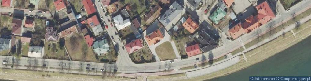 Zdjęcie satelitarne Wybrzeże Ojca Świętego Jana Pawła II ul.