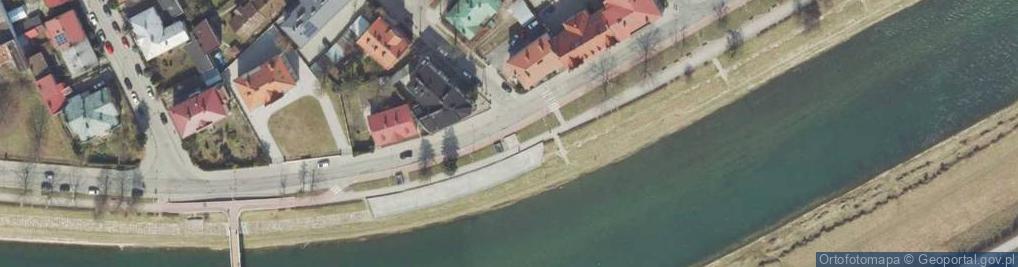 Zdjęcie satelitarne Wybrzeże Ojca Świętego Jana Pawła II ul.
