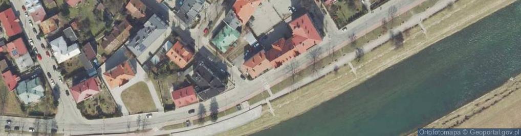 Zdjęcie satelitarne Wybrzeże Ojca Świętego Jana Pawła II ul.