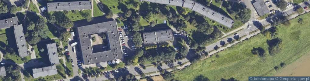 Zdjęcie satelitarne Wybrzeże Ojca Świętego Jana Pawła II ul.