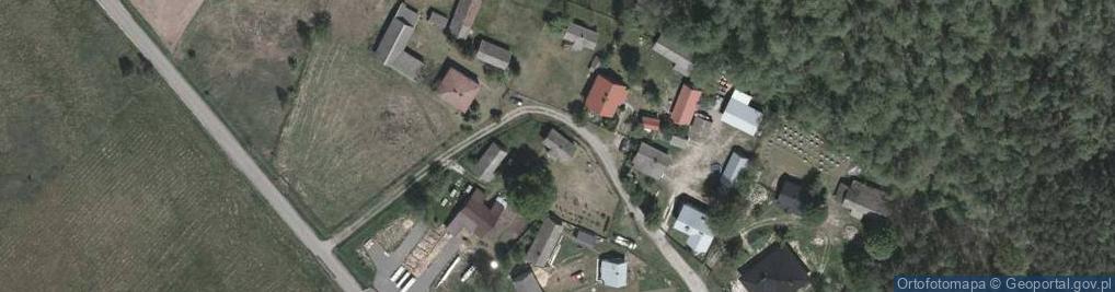 Zdjęcie satelitarne Występ ul.