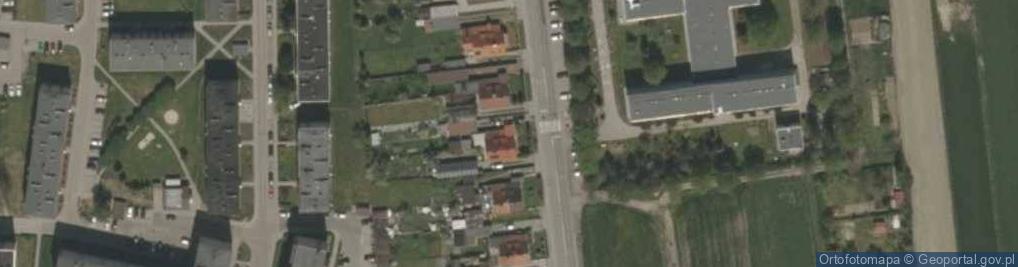 Zdjęcie satelitarne Wyzwolenia Boczna ul.