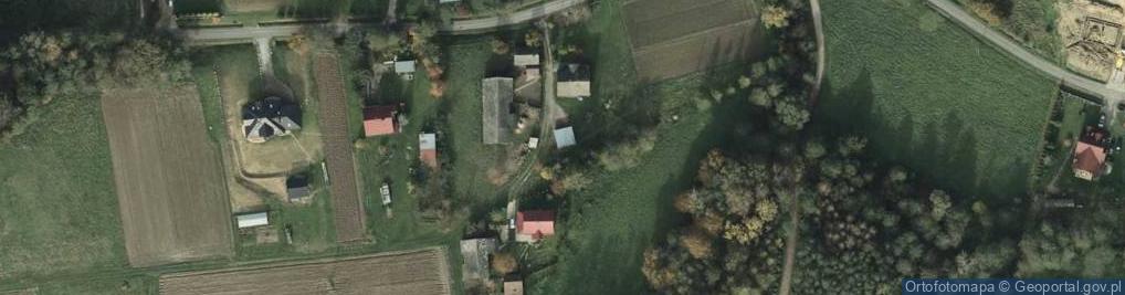 Zdjęcie satelitarne Wyrwy Jakuba, ks. ul.