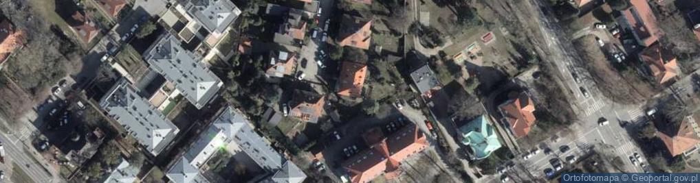 Zdjęcie satelitarne Wyspiańskiego Stanisława ul.