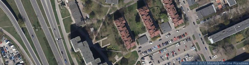 Zdjęcie satelitarne Wybrańska ul.
