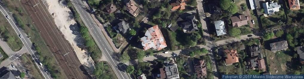 Zdjęcie satelitarne Wydawnicza ul.