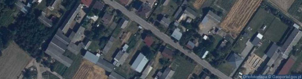 Zdjęcie satelitarne Wyłazy ul.