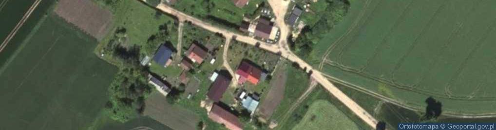 Zdjęcie satelitarne Wysoka Dąbrowa ul.
