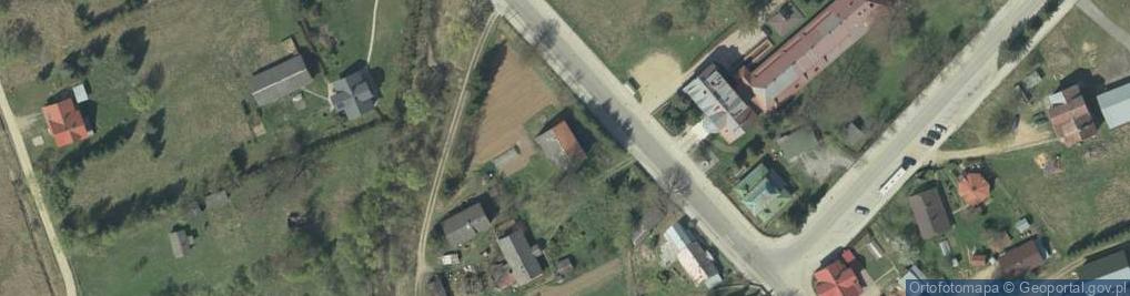 Zdjęcie satelitarne Wysowa-Zdrój ul.