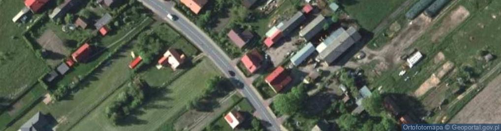 Zdjęcie satelitarne Występ ul.