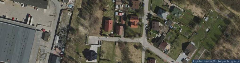 Zdjęcie satelitarne Wypaliska ul.