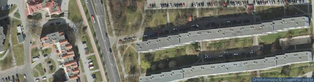 Zdjęcie satelitarne Wyszyńskiego Stefana, ks. kard. ul.