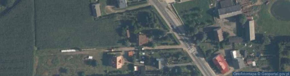 Zdjęcie satelitarne Wybudowanie pod Malachin ul.