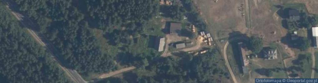 Zdjęcie satelitarne Wybudowanie pod Strugę ul.