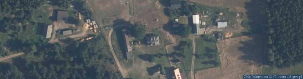 Zdjęcie satelitarne Wybudowanie pod Strugę ul.