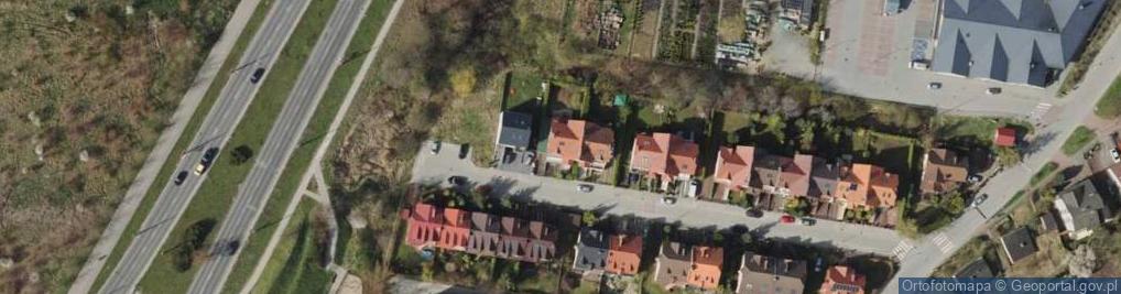Zdjęcie satelitarne Wzgórze Bernadowo ul.
