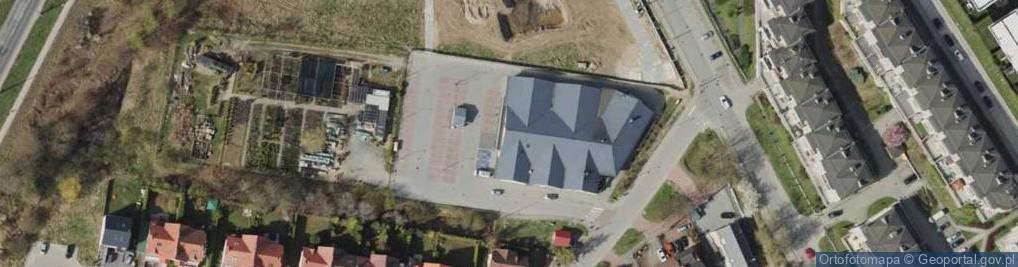Zdjęcie satelitarne Wzgórze Bernadowo ul.
