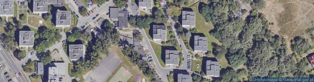 Zdjęcie satelitarne Wzgórze Grota-Roweckiego Stefana, gen. ul.