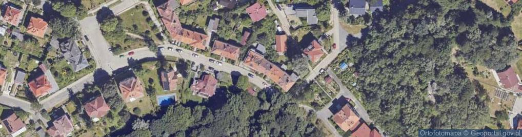Zdjęcie satelitarne Wzgórze Partyzantów ul.