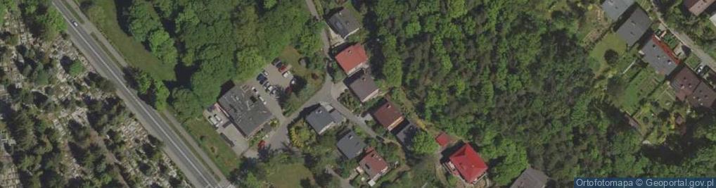 Zdjęcie satelitarne Wzgórze Wandy ul.
