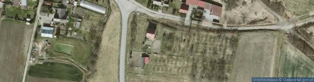 Zdjęcie satelitarne Wzgórz Trzebnickich ul.