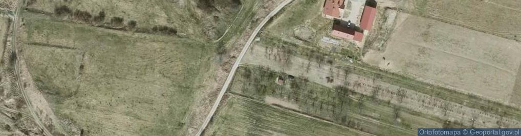 Zdjęcie satelitarne Wzgórz Trzebnickich ul.