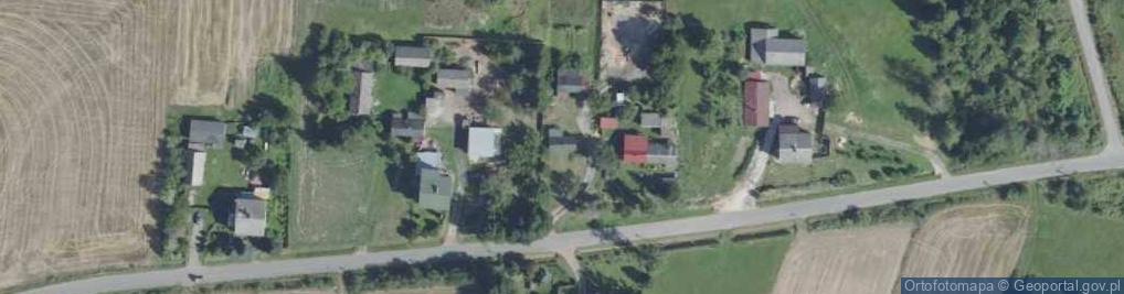 Zdjęcie satelitarne Wzdół-Parcele ul.