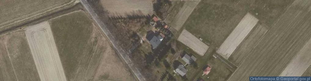 Zdjęcie satelitarne Wzdów ul.
