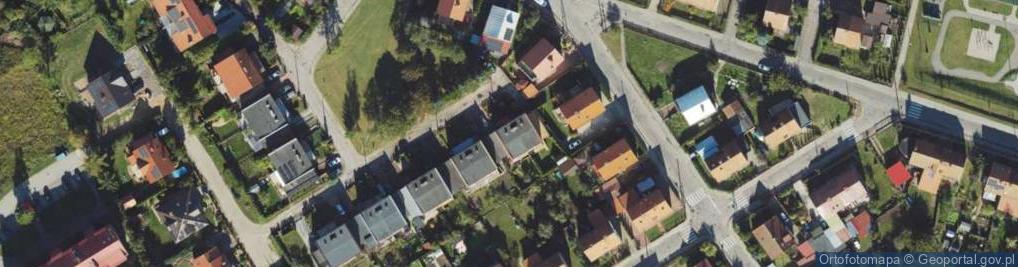 Zdjęcie satelitarne Zakole ul.