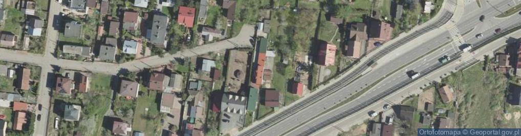 Zdjęcie satelitarne Zaułek Podhalański ul.