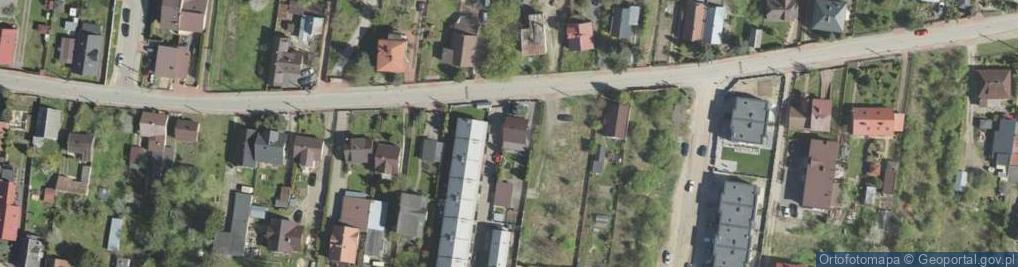 Zdjęcie satelitarne Zaściańska ul.