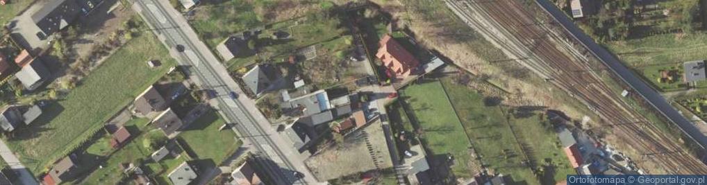 Zdjęcie satelitarne Zabrzeg ul.