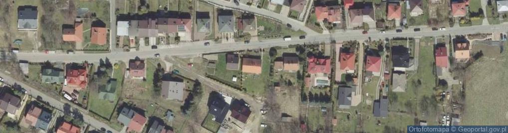 Zdjęcie satelitarne Zalesie Dolne ul.