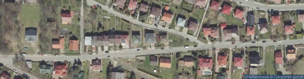Zdjęcie satelitarne Zalesie Dolne ul.