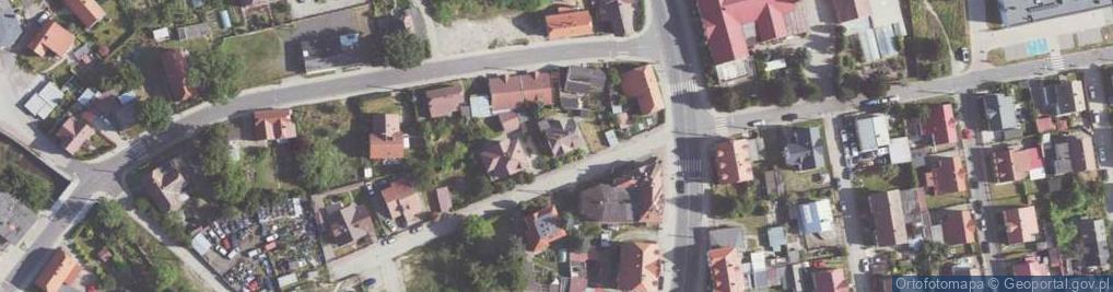 Zdjęcie satelitarne Zamknięta ul.