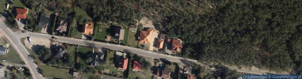 Zdjęcie satelitarne Zakątek ul.