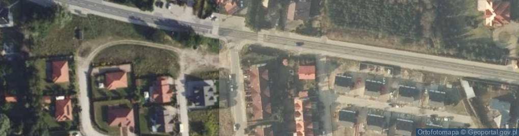 Zdjęcie satelitarne Zapomniana ul.