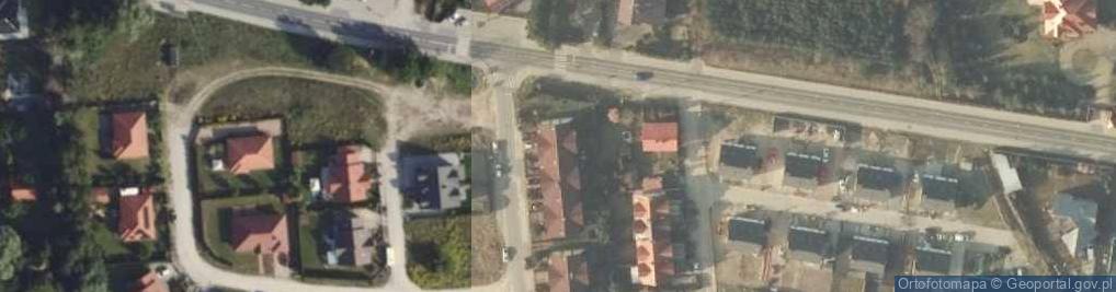 Zdjęcie satelitarne Zapomniana ul.