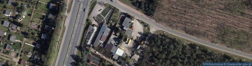 Zdjęcie satelitarne Zamczysko ul.