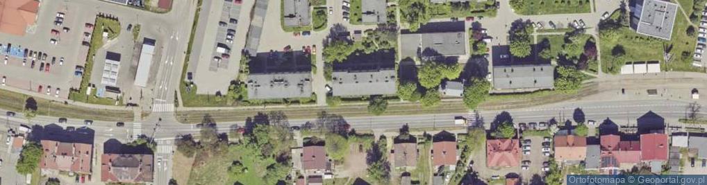 Zdjęcie satelitarne Zabrzańska ul.