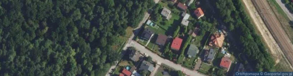 Zdjęcie satelitarne Żabia ul.