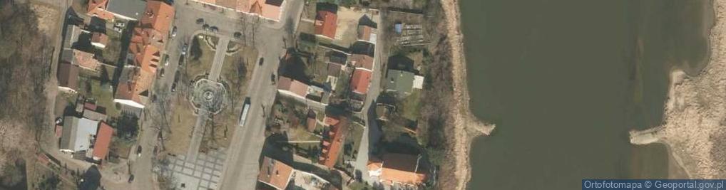 Zdjęcie satelitarne Zaułek Kościelny ul.